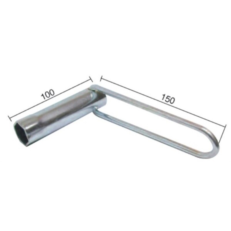 Llave de bujía BUZZETTI para ciclomotores y motos con mango largo h...
