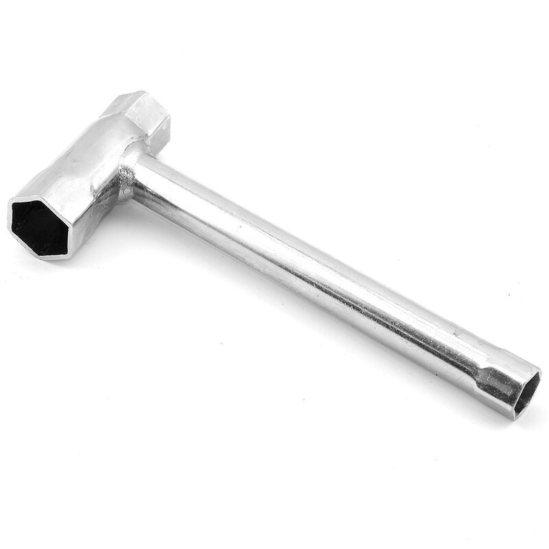 Llave de bujía y rueda hexágono 13x17x21 BUZZETTI