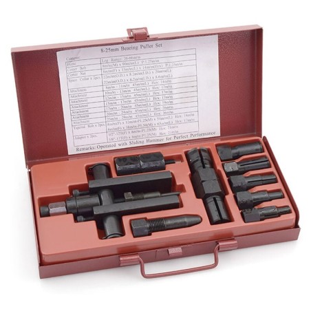 Kit extractor cojinetes agujero ciego incluye 7 pcs útil 26-66mm BU...