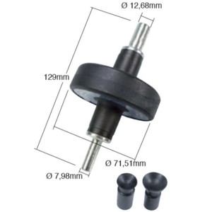 Herramienta oscilante/rotatoria con ventosa para mantenimiento de v...