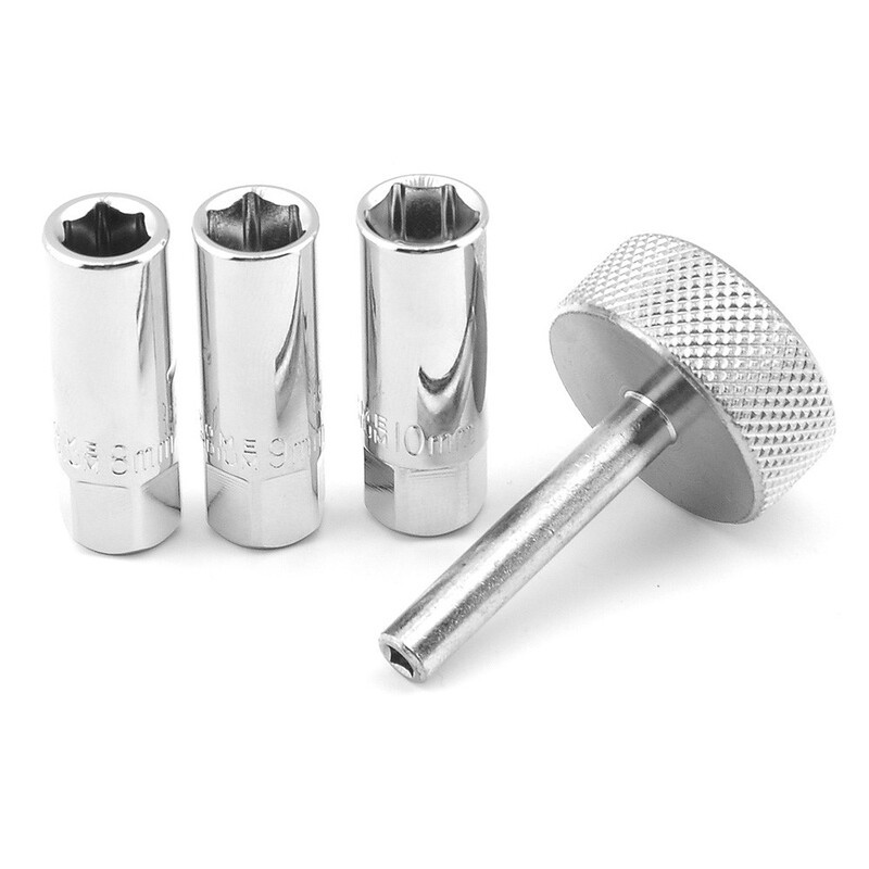 Herramienta de ajuste de válvulas para motores 4T con guías hexágon...