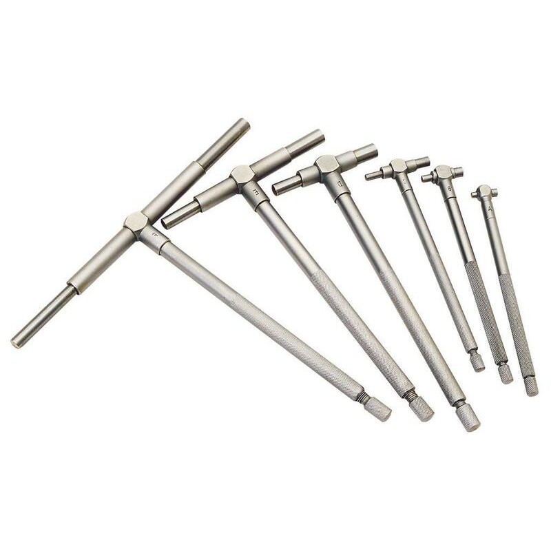 Juego de 6 llaves telescopicas para el alesómetro DRAPER
