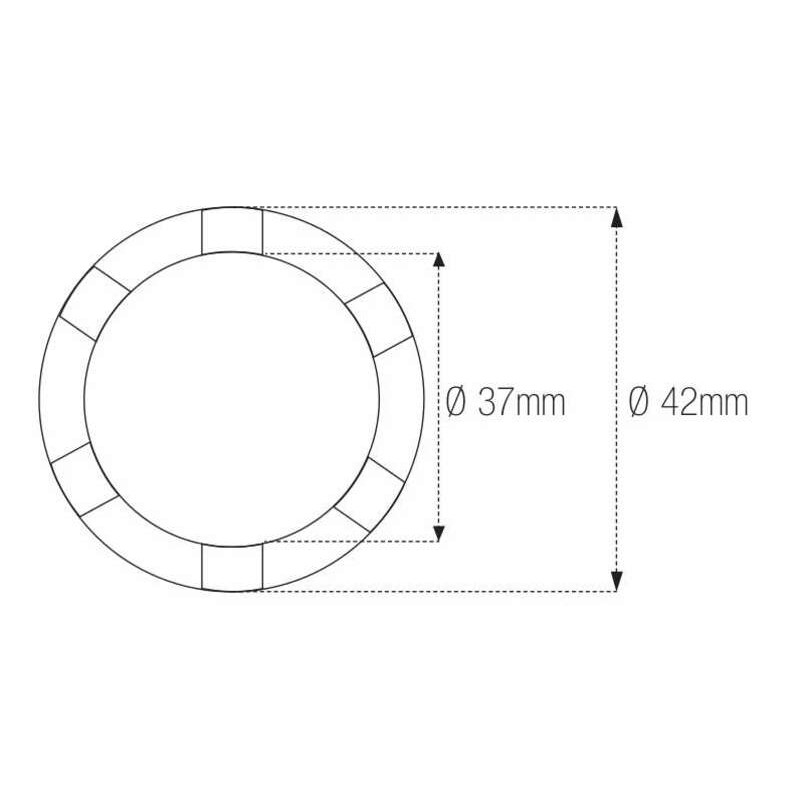 Vaso almenado cilíndrica con muescas MOTION PRO Yamaha