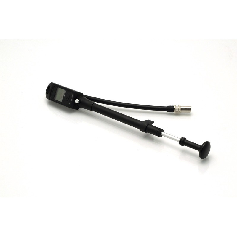 Bomba digital BIHR para horquilla de aire 20 bar/300PSI - Punta recta