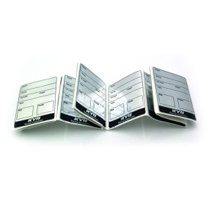 Etiquetas de mantenimiento KYB, paquete 10 PACK