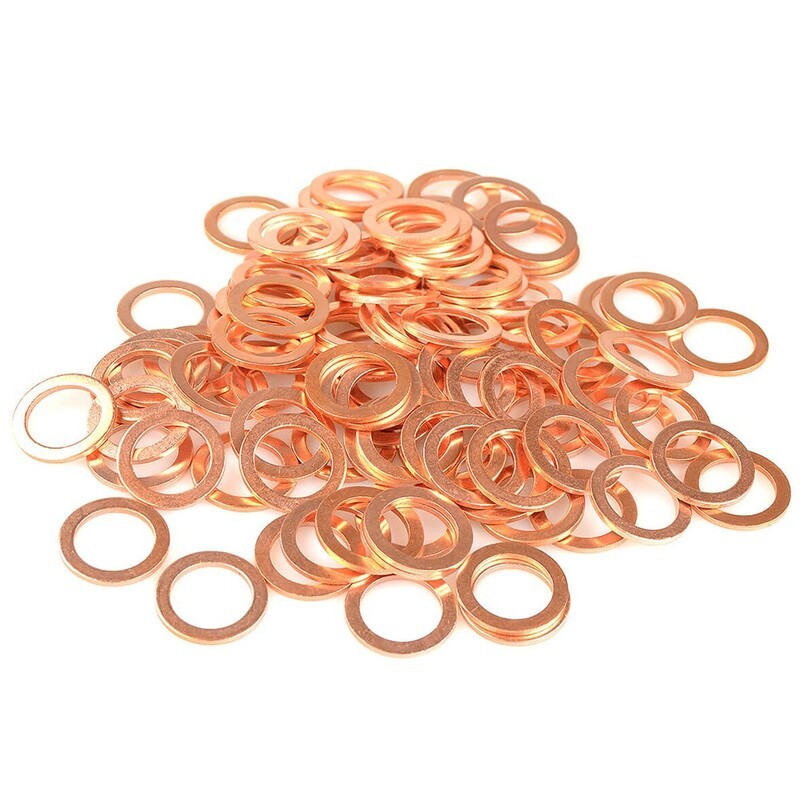 Arandela Aluminio 8X12X1,0 R080120BA