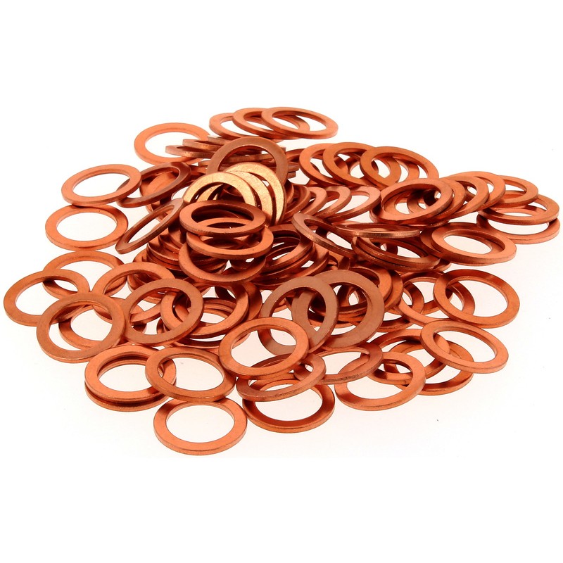 Arandela cobre 14X20X1,5 Bolsa de 100 piezas R140200GC/100