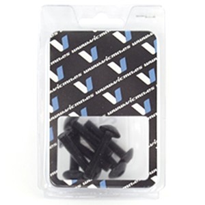 Kit 6 tornillos allen cabeza alomada M5x20mm negro V PARTS