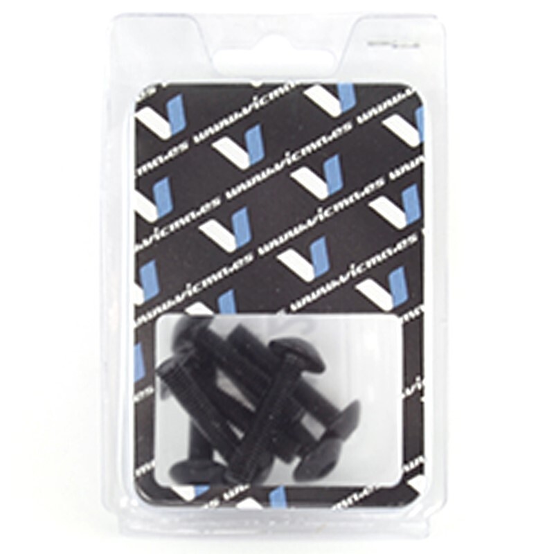 Kit 6 tornillos allen cabeza alomada M5x20mm negro V PARTS