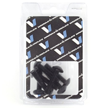 Kit 6 tornillos allen cabeza alomada M5x20mm negro V PARTS
