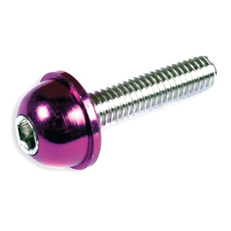 Kit 12 tornillos allen cabeza abombada M6x20 oro V PARTS