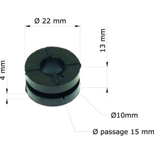 Silentblock Honda CR80R '92-02/Radiador 19051-KA3-830 GRM-102/10 (J...