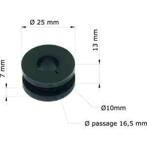 Silentblock Honda CR125R '90-99/escape 18334-KA3-830 GRM-103/10 (Ju...