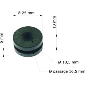 Silentblock Honda CR125R '98-99/Radiador 61103-430-000 GRM-104/10 (...