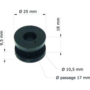 Silentblock Honda CRF250R 04-08/depósito 18334-ML3-680 GRM-118/10 (...