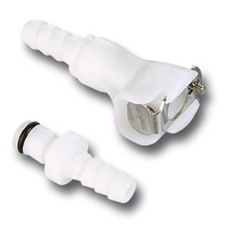 Enchufe rápido macarrón gasolina blanco MOTION PRO Ø8mm