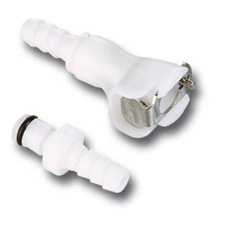 Enchufe rápido macarrón gasolina blanco MOTION PRO Ø8mm