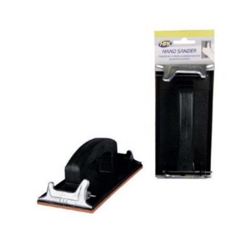 Esponja lijadora de goma HPX negro