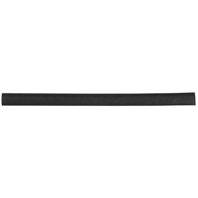 25 manguitos de tubo termorretráctil Ø4,8mm 10cm negro
