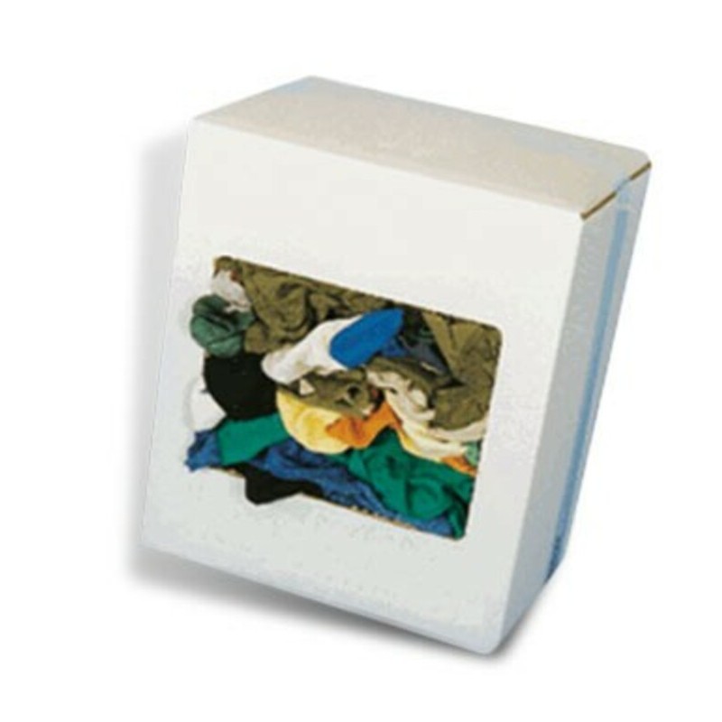 Caja de 10 kg de trapos de algodón BIHR