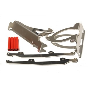 Protectores de radiador aluminio rojo AXP Beta RR