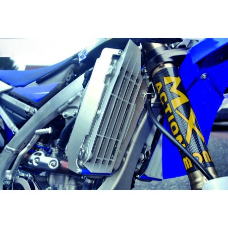 Protectores de radiador aluminio azul AXP Yamaha AX1345