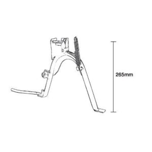 Caballete central completo BUZZETTI