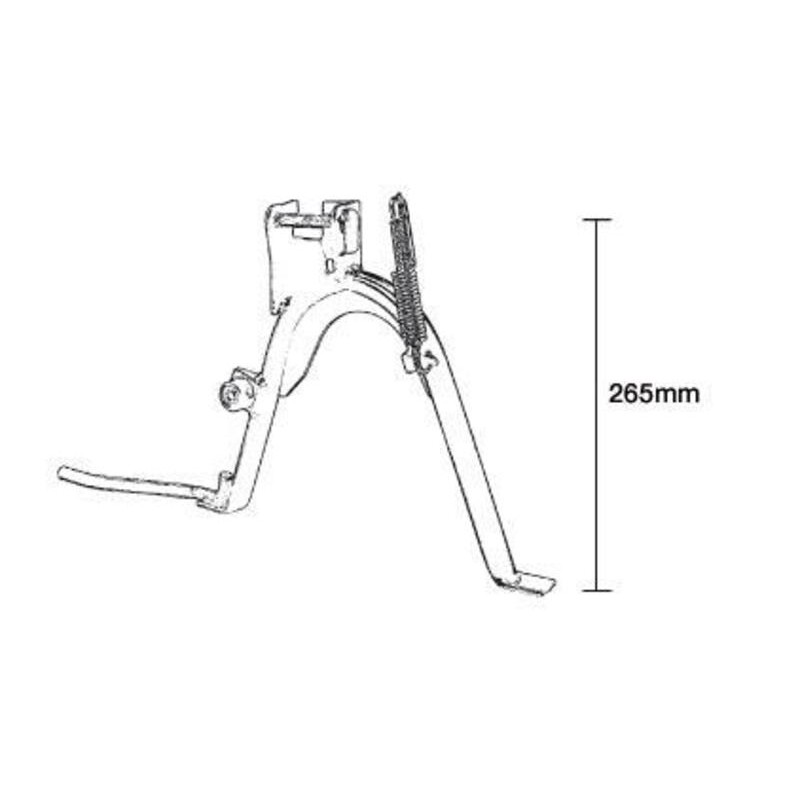 Caballete central completo BUZZETTI