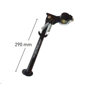 Caballete lateral universal para tubo ø26-ø32 – largo 290mm BUZZETTI