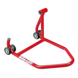 Caballete trasero para basculantes monobrazo BIKE LIFT derecho rojo...