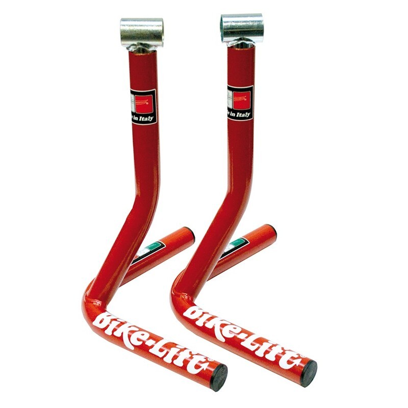 Caballetes (candelabros) traseros gemelos al reposapie Bike Lift FP...
