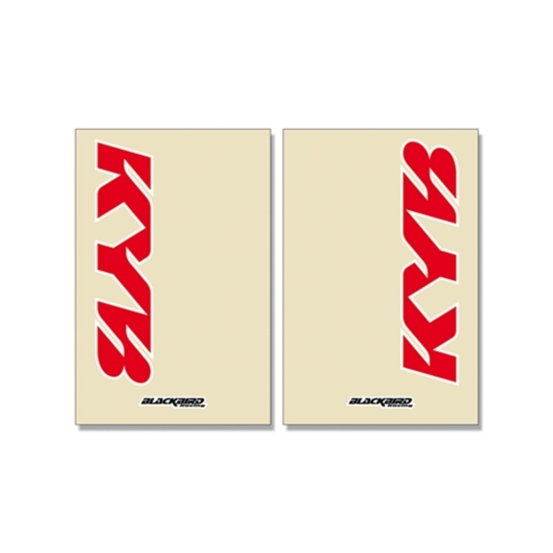 Adhesivo de horquilla Blackbird Crystal trasparente Kayaba 2 Pcs 5045K