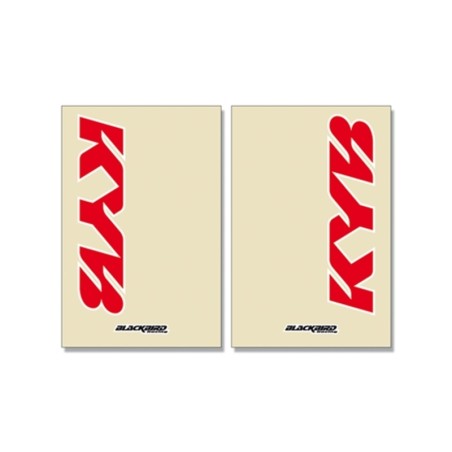 Adhesivo de horquilla Blackbird Crystal trasparente Kayaba 2 Pcs 5045K