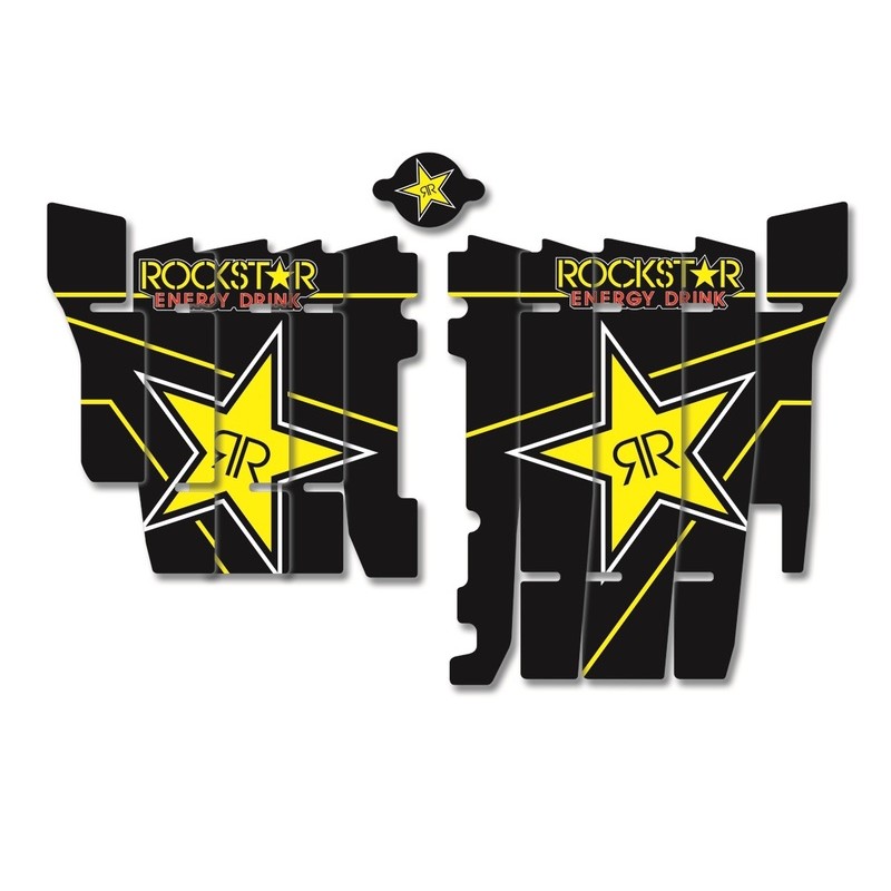 Adhesivos rejillas de radiador Blackbird Honda Rockstar A107L