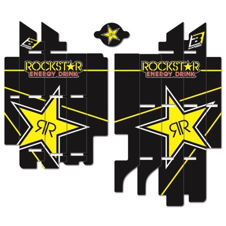 Adhesivos rejillas de radiador Blackbird Suzuki Rockstar A304L