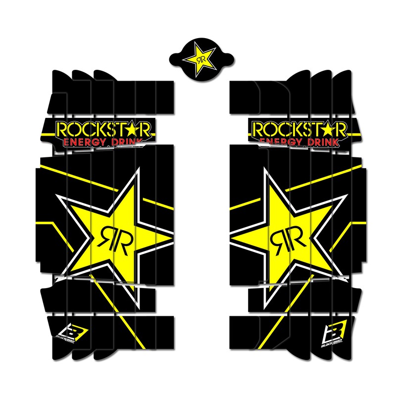 Adhesivos rejillas de radiador Blackbird Rockstar Energy HVA TC/FC 19