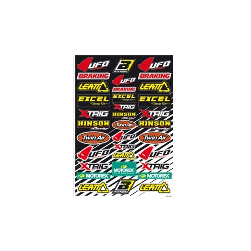 Kit Adhesivos Blackbird sponsor 5076B