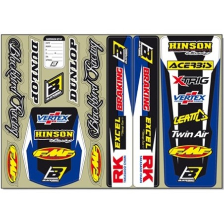 Kit Adhesivos Blackbird Standard Yamaha 5241