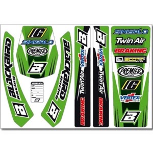 Kit Adhesivos Blackbird Standard Kawasaki 5428