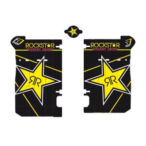 Adhesivos para rejillas de radiador Blackbird Rockstar Energy Honda...