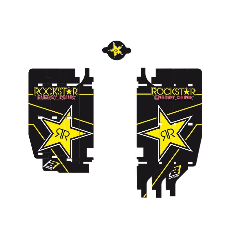 Adhesivos para rejillas de radiador Blackbird Rockstar Energy Suzuk...