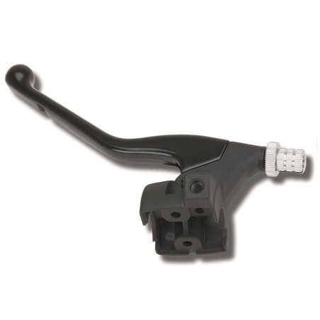 Maneta con soporte Domino Derbi Senda fulcrum 28mm izquierda 2980.04