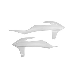 Plásticos laterales de radiador UFO blanco KTM SX/SX-F