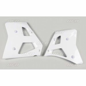 Plásticos laterales de radiador UFO Yamaha blanco YA02823-046