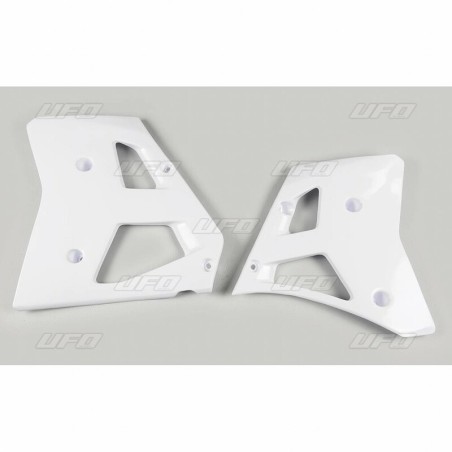 Plásticos laterales de radiador UFO Yamaha blanco YA02823-046