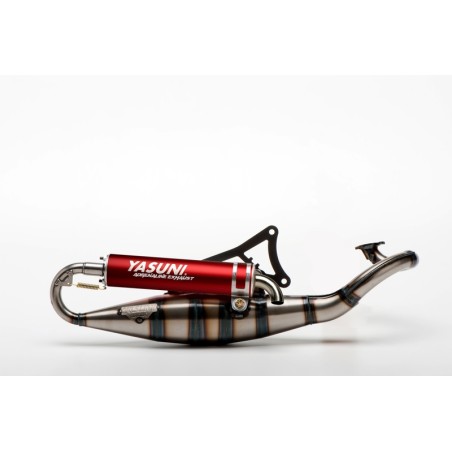 Escape Yasuni homologado R Minarelli Horizontal Silencioso Rojo