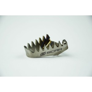 Puntera de titanio pedal de freno SCAR