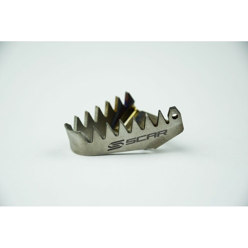 Puntera de titanio pedal de freno SCAR