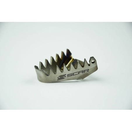 Puntera de titanio pedal de freno SCAR