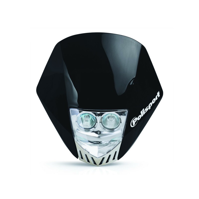 Careta Polisport HMX LED negro 8657100002